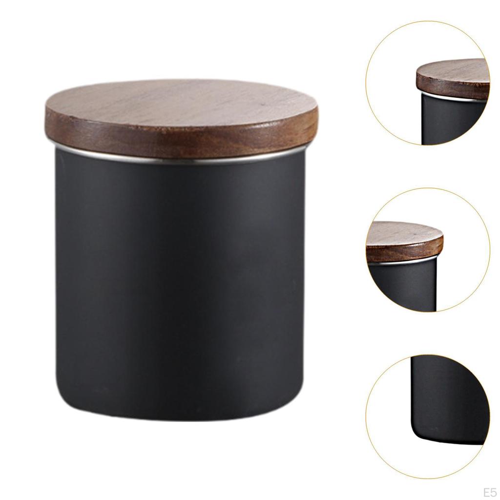 Food Container Airtight Kitchen Jar Tea Coffee Powder Storage Canister for Bath