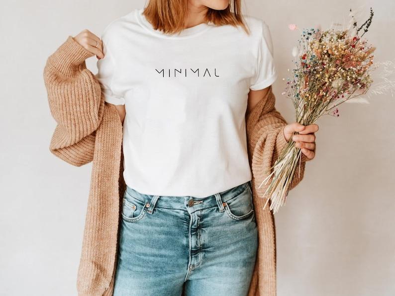 Minimal TshirtMinimalist TshirtMinimalist Shirt Minimal Shirt Minimal LifestyleRave Culture Gift for Minimalist PeopleBoho S