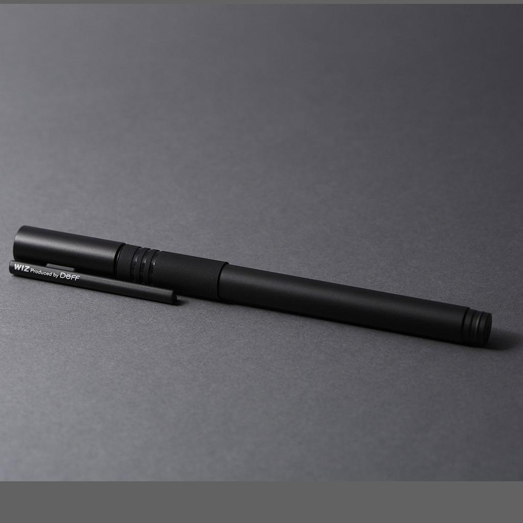 Deff Signo Extra Fine Series Pen Jacket Aluminum Jacket Case Sold WIZ Black Uni-ball (Pen Separately) (WAC-UNISIG01BK)