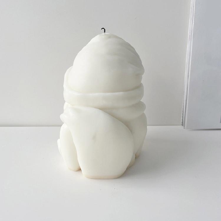 Christmas Santa Silicone Candle Mold DIY Craft Resin Mold Candle Making Mold