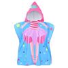 With Hooded Kids Bathrobe Washcloth Poncho New Beach Towel  Kids