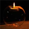 10cm Stylish Crystal-like Glass Candle Holder Romantic Candlestick Home Cafe Wedding Candlelight Dinner Decoration