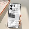 Getaway Car Newspaper Funda For Xiaomi Redmi Note 14 13 10 11 12 15 Pro Plus Case For Redmi 15 14C 12C 10C 13C 15C