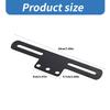 Easy Installation Secure Adjustable Motorbike Tail Light License Plate Frame Mount Support with Rear Illumination Mount