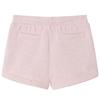 Short pour enfants avec cordon de serrage rose clair mélangé 92/104/116/128/140