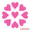 10PCS Wholesale Pink Bow Crown Lips Embroidery Patches For Clothing DIY Thermoadhesive Patches On Clothes Iron On Patch Backpack
