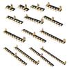 1Pcs G10 FR4 Bakelite Audio Tag Strip Board 3-16Pins HiFi DIY Solder Strip  Wiring Solder Board