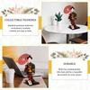 BESTOYARD Dancing Maiko Japanese Japanese Gift for Desktop Geisha 31cm Birthday Japanese Office Decorative Ornament Doll, Souvenir, Foreigners,
