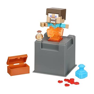 Treasure X Minecraft Nether Quest Minecraft Character Pack 10 Level Adventures Collectible Minecraft Characters and Real Gold-Dipped Treasures