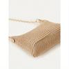 New Arrival Fashionable Bohemian Style Woven Rattan Bag with Chain Strap, Shoulder Bag, Suitable for Daily Casual, Vacation, Shopping