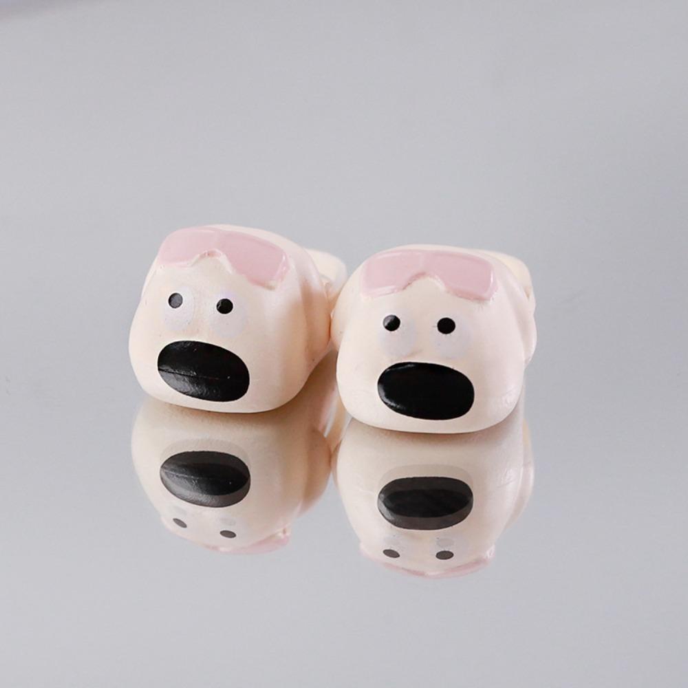 

1 пара имитационных силиконовых тапочек-щенков с круглым носком, тапочки для куклы Ob11, аксессуары для куклы розовый