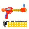 36pcs Interactive Pet Launcher Toys - Quiet EVA Foam Balls, Safe & Fun Indoor/Outdoor Play for Cats & Dogs, Pet Toys