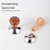 Wooden Handle Coffee Tamper & 51/58mm Metal Coffee Powder Distributor