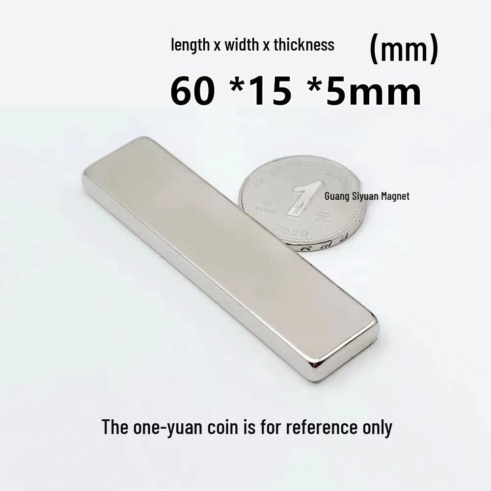 N52 Super Strong Neodymium Iron Boron Magnet, Rectangular 25x30x100mm, Permanent Magnetic Steel Sheet.
