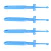 4pcs Ear Wax Removal Tool with Safe Guard Comfortable Reusable Plastic Ear Wax Cleaning Tool Ear Scoop