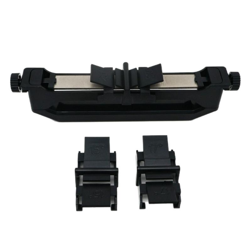Ostrzałka do noży z prowadnicą o regulowanych kątach, kamienie do ostrzenia, precyzyjne narzędzia do ostrzenia noży