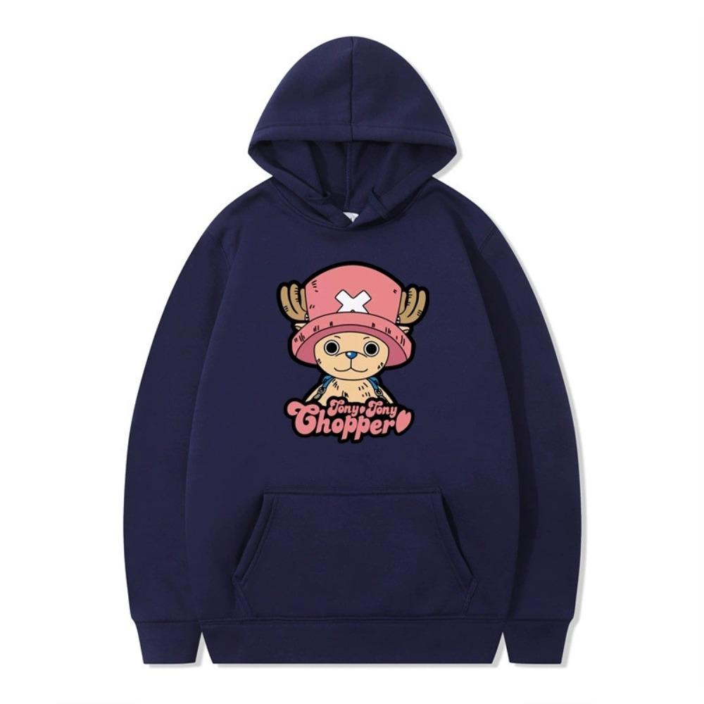 Fashion for Fans of ONE PIECE Anime Tony Tony Chopper Printed Sweatshirt Outdoor Sport Cosplay Pullovers Hoodie Cosplay Costume
