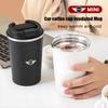Car Logo Stainless Steel Coffee Cup Thermal Mug Insulated Bottle For MINI One Cooper JCW Countryman Clubman Cabrio Paceman Coupe Czujm33