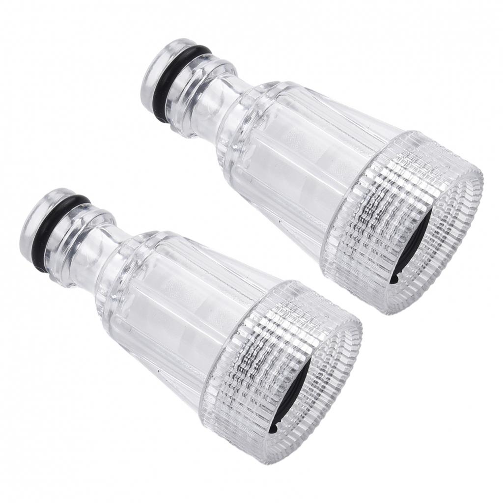 2PCS Water-Filter Connection Car Clean Washer High Pressure Tool For Karcher