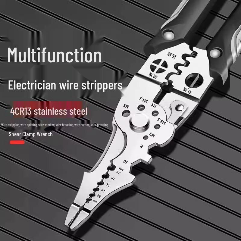 Newcomer Discount: Multifunctional Electrician Wire Stripping and Crimping Pliers