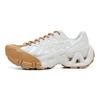 Li Ning Lijun Ace 3.0 Zweet Bloed Paard Schokabsorberend Slijtvast Lage Top Casual Schoenen Unisex Casual Schoenen Off-White AZGV195-1