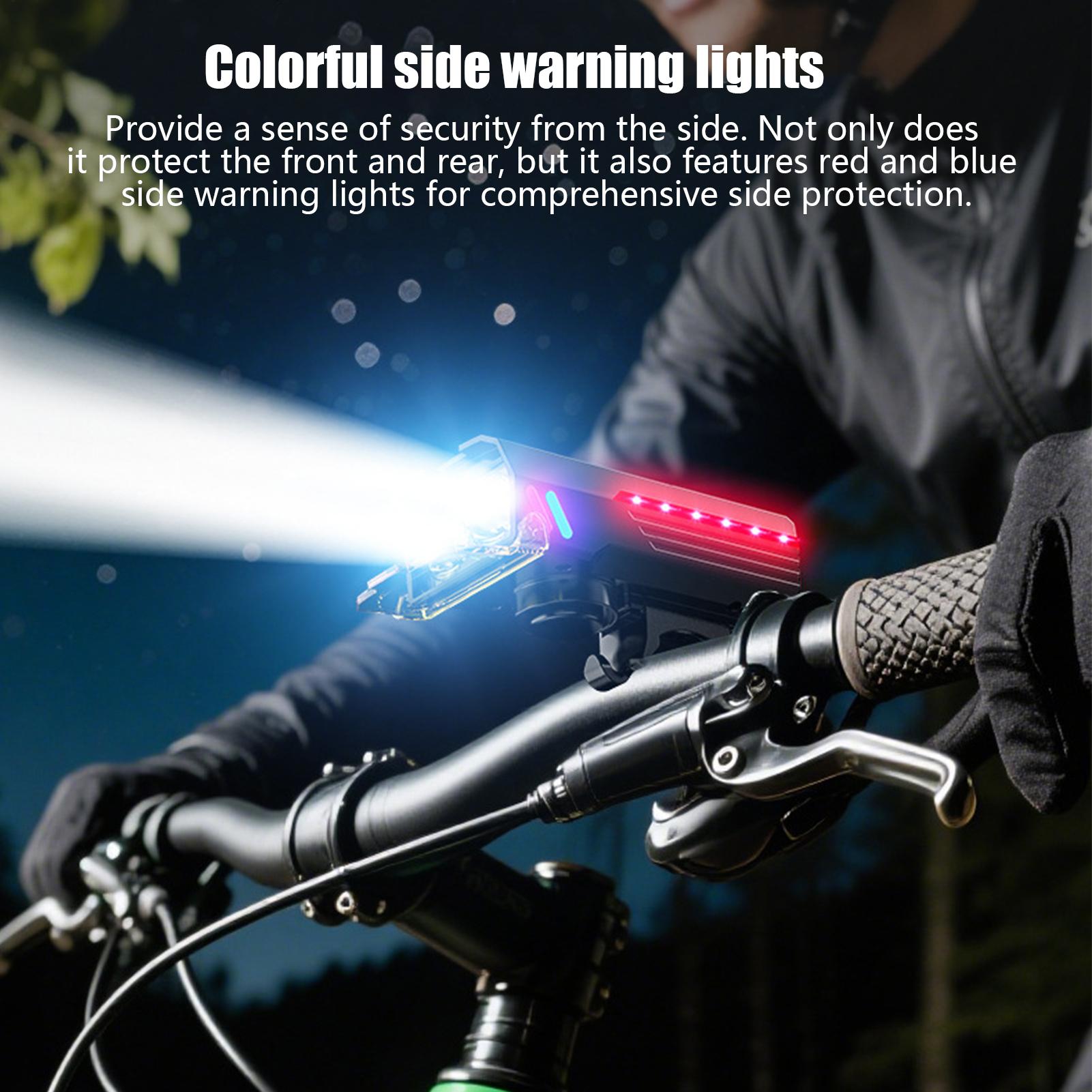 

Cycle Light Set Super Bright Waterproof Safety LED Bike Headlight Taillight Set For Adult Men Women Scooter E-Bike Mountain Road China Mainland