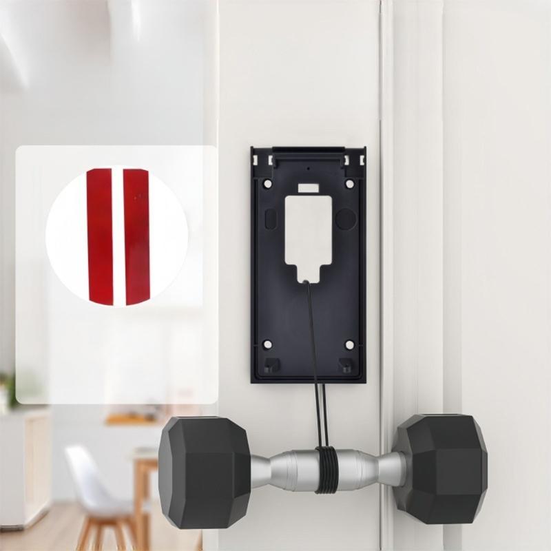 No Drill Video Doorbell Mount Bracket Replacement Doorbell Mounting Plate Holder for Rings Video Doorbell Easy To Install