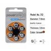 Hearing Aid Zinc-Air Battery P10/P312/P13/P675 1.45V Button Cell