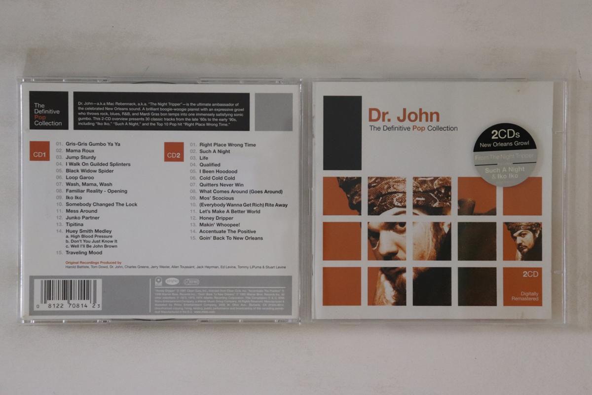 

CD DR. JOHN Definitive Pop Collection 8122708142 RHINO 2006 EU Rock Used