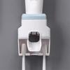 Self-adhesive Toothbrush Holder Wall-Mounted Toothpaste Squeezer Toothpaste Extruder  Family