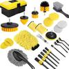 Electric Drill 27-Piece Cleaning & Polishing Brush Set