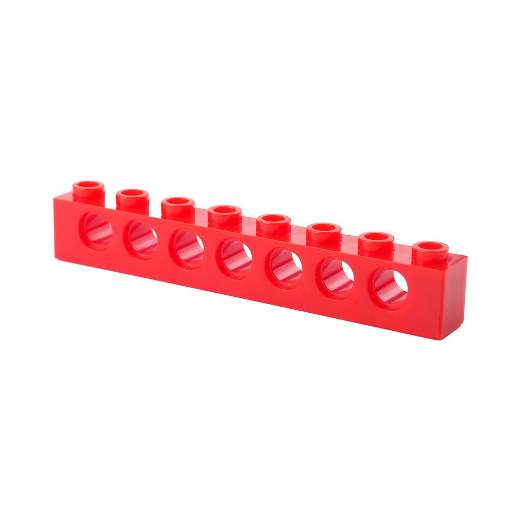 Technology Building Block Parts MOC Combination Studded Long Beam with Hole Thick Bricks Compatible 2730/3895/3702/3894/3703 Toy