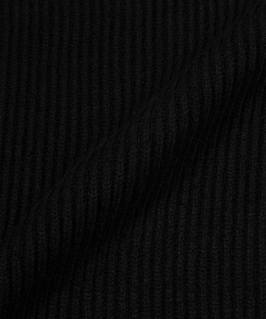 MOAA Two-Way Zip-Up Knit (Black)