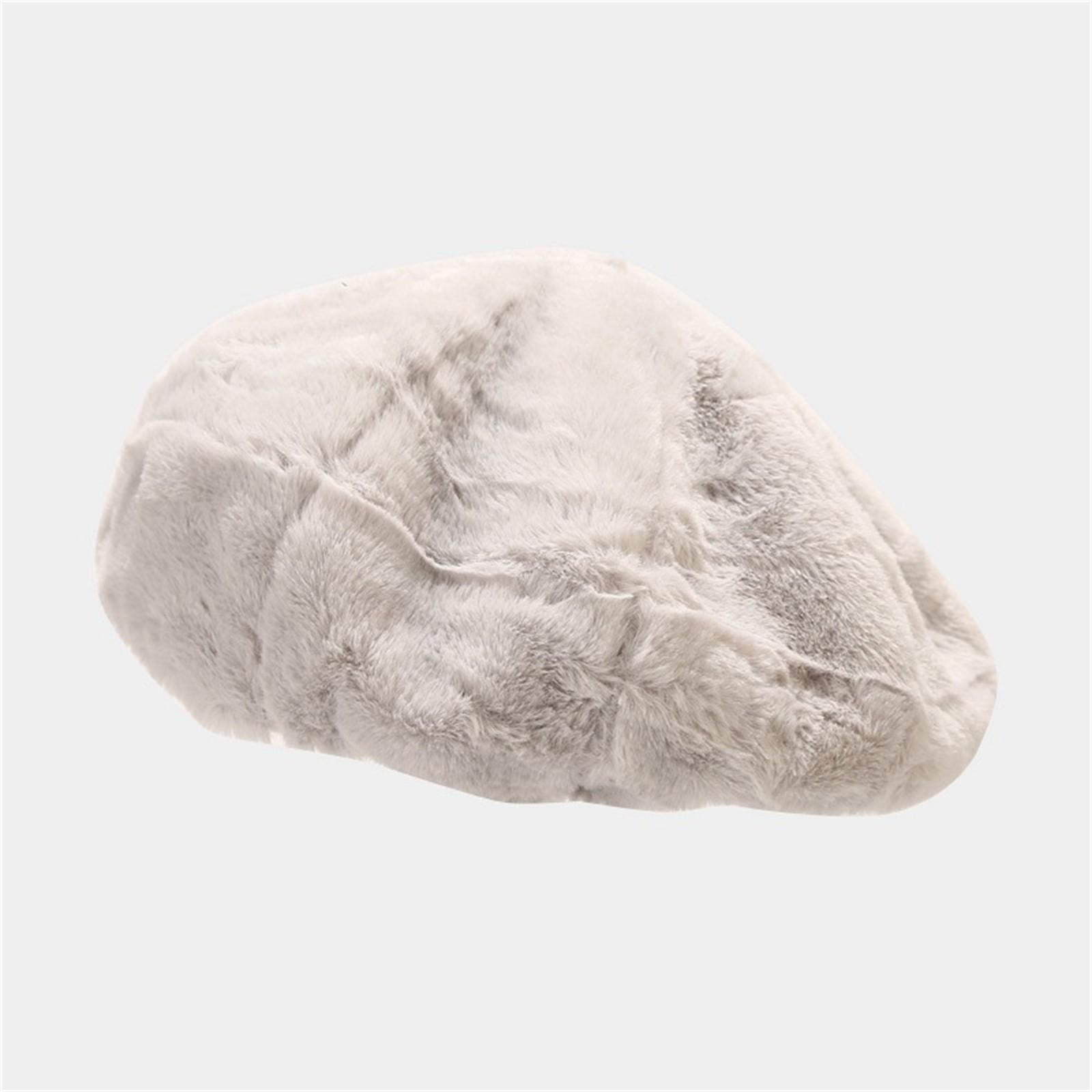 

Женский плюшевый толстый теплый берет M