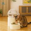 Large Capacity Automatic Pet Feeder Plastic Neck Protection Pet Food Bowl Detachable Leakproof Food Water Container