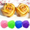 10 piezas de silicona rosa muffin galleta taza pastel hornear molde chocolate fabricante molde