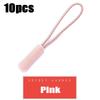 10/50pcs Zipper Pull Puller End Fit Rope Tag Replament Clip Broken Buckle Fixer Zip Cord Tab Travel Bag Suitcase Tent