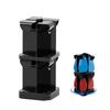Water Dispenser Mounted Refrigerator Organizer Storage Rack Double-Tier Kitchen Countertop Water Cup Holder
