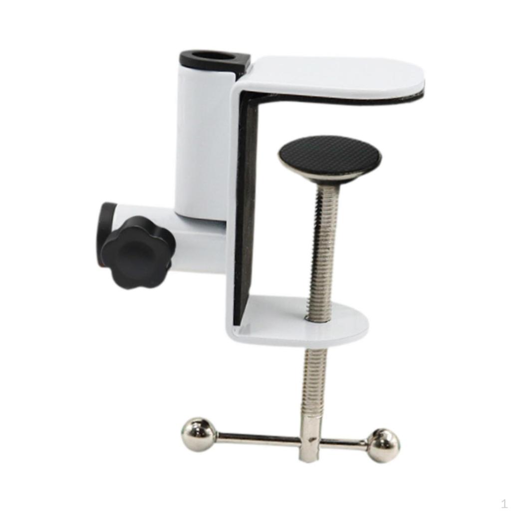 Base Stand Mount Adjustable Versatile Heavy Duty Table Lamp Quick Grip Desktop