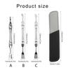 Cuticle Pusher Professional Cuticle Remover Tool Stainless Steel Cuticle Cutter Nails Care Tool for Manicures Pedicures