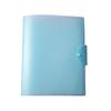 File Folder A3 Size Multi Pockets PP Clear Round Edge Document Organizer with Buckle Lock for