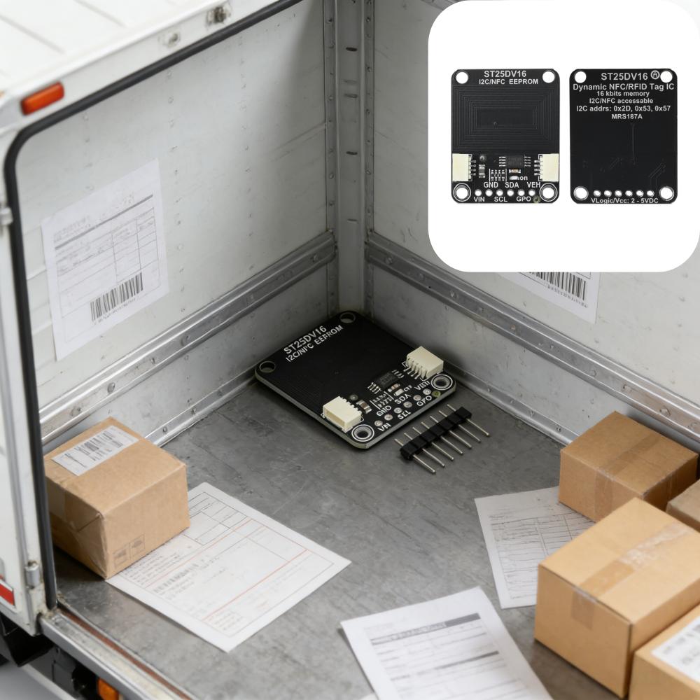 ST25DV16K I2C RFID Dynamic Tag Module RF Module Compatible With STEMMA QT/Qwiic Interface