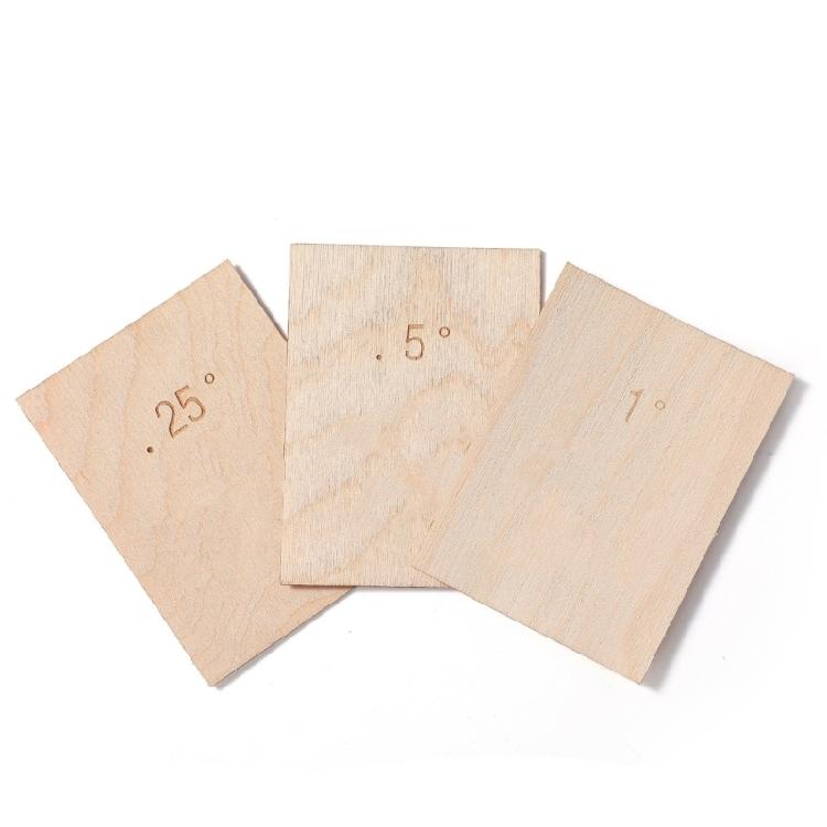 Accessori per Chitarra Cunei Vuoti per Manico di Chitarra Cunei con Spaziatura Viti Irregolare Piccoli Cunei per Tasca Manico Cuscinetti Professionali per Manico di Chitarra