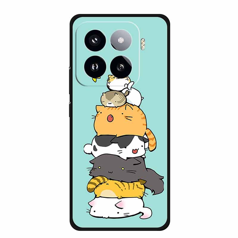 For Xiaomi 15 Pro Case Luxury TPU Soft Silicone Back Cover Phone Cases for Xiaomi 15 5G Protective New Lovely Cute Bumper Coque