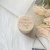 5cm Wood Storage Box Necklace Organize Baby Fetal Hair Box Creative Primary Teeth Storage  Home