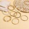 Bohemian Style Womens Multilayer Beaded Bracelet Set With Copper And Faux Pearl Design For Gift Giving