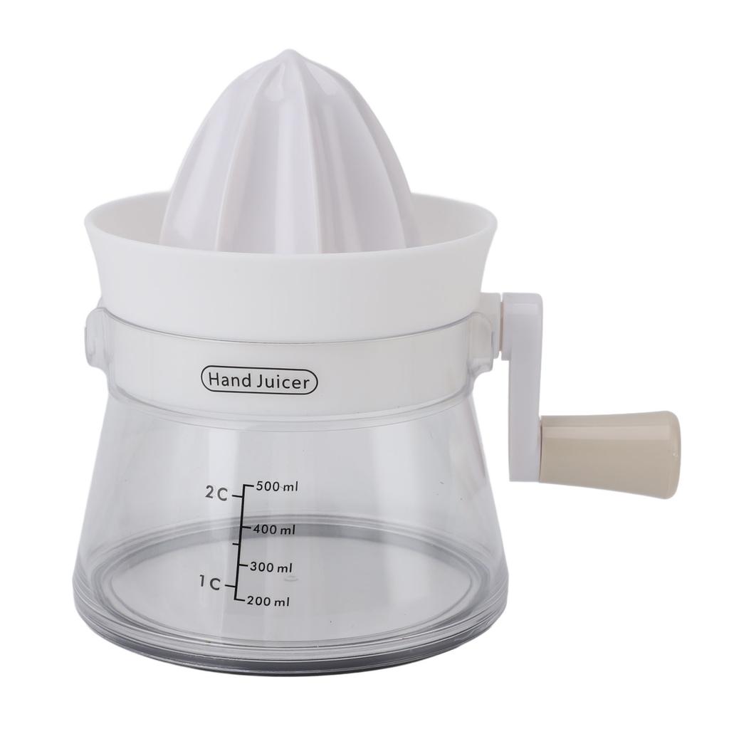 Zitruspresse Manuell Handlich Kompakt Tragbar Entsafter Haushalt Rotierende Presse für Zitrone Orange