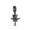 New Copper Black Color Charm Cat Taiji Camera Parrot Guitar Pendant Dangle Bead Fit Original Bracelet Jewellery Gift Dragon