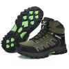 Large 49 Outdoor Ankle Boots Men Non Slip Fashion Lace Up Climbing Leather Winter Hiking Footwear High Top Leisure Hiking Shoes