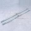 2Pcs Cold-Roll Steel Sheet Drawer Slide Rail Two Way Slide Drawer Slide Track  Dresser